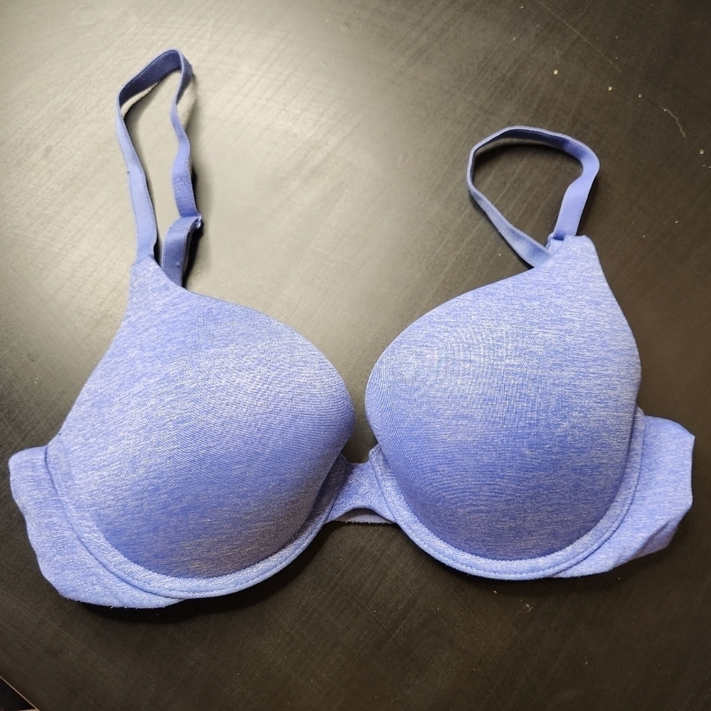 Victoria's Secret 32C Blue Padded Perfect Coverage